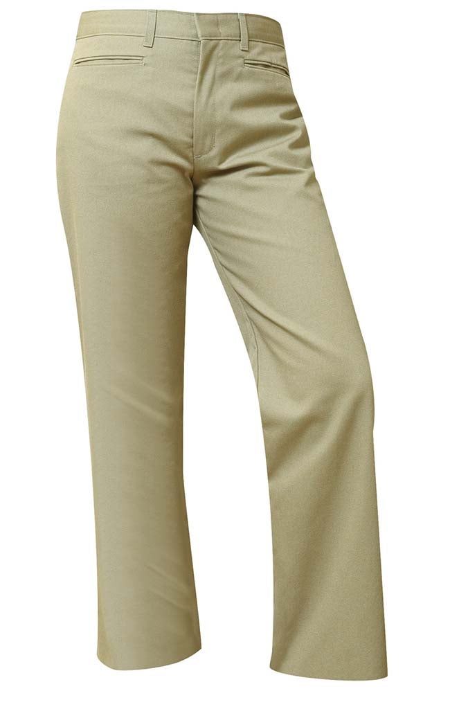 Buy AD By Arvind Mid Rise Flat Front Trousers online