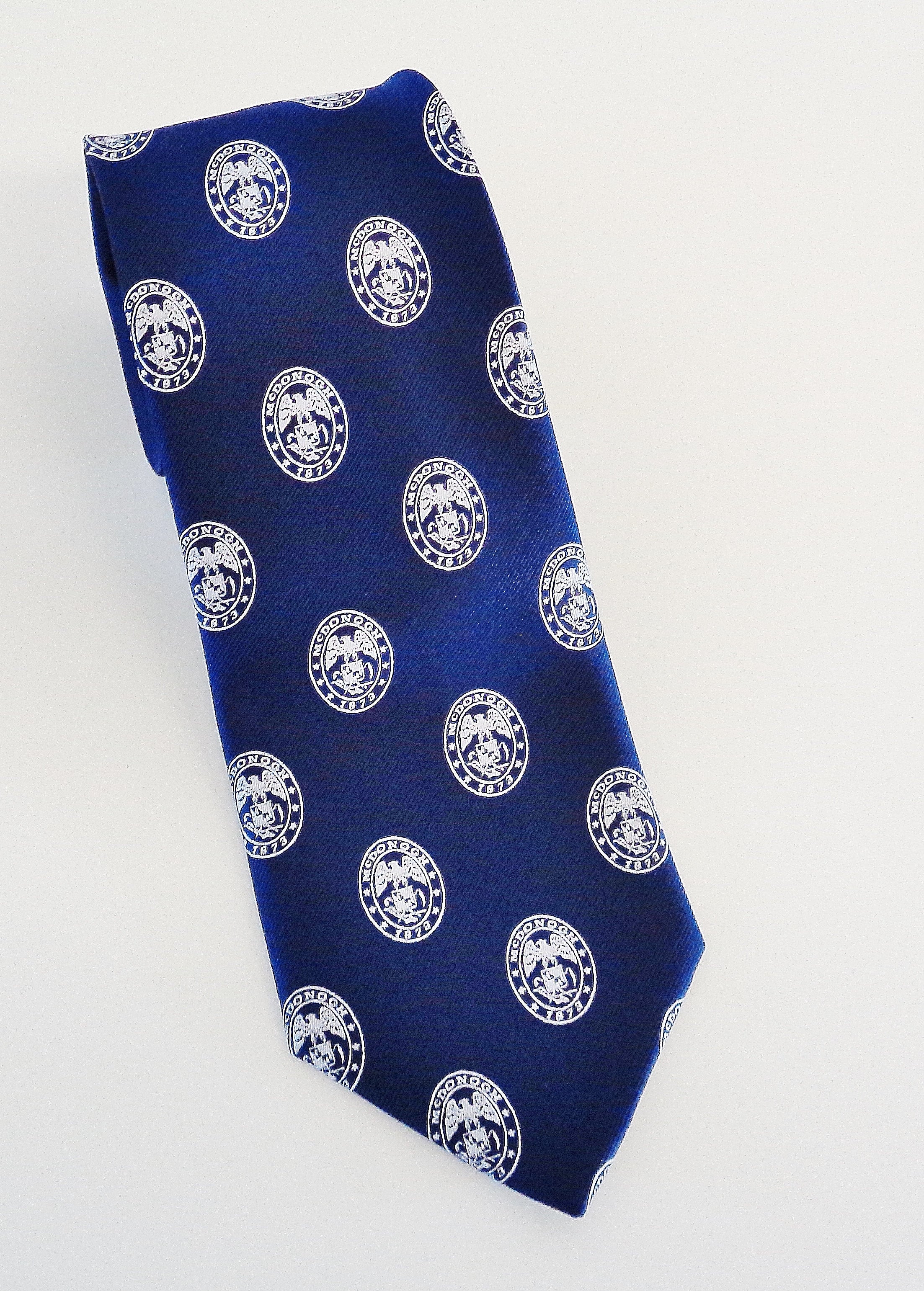 McDonogh Navy Seal Tie | McDonogh School Store